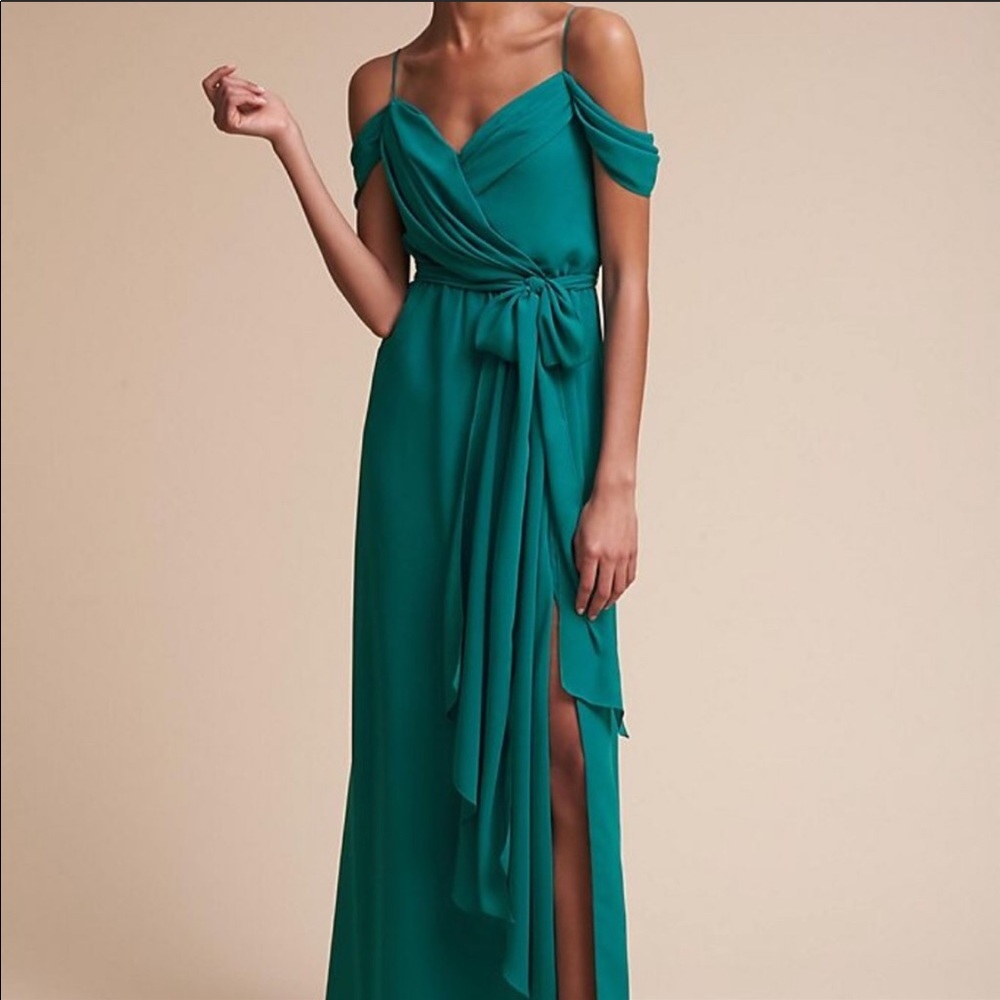 NWT Watters & Watters Peacock dress